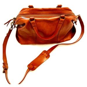 Madewell Glasgow Satchel- excellent condition!
